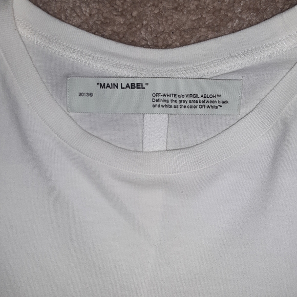 NWT MEN'S OFF-WHITE TAPE ARROWS T-SHIRT - Picture 5 of 13